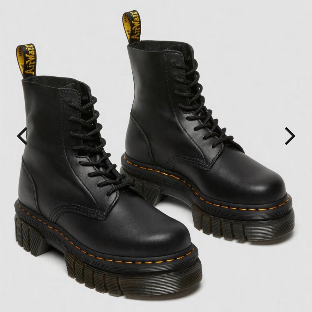 Dr. Martens Audrick nappa leather platform - W5